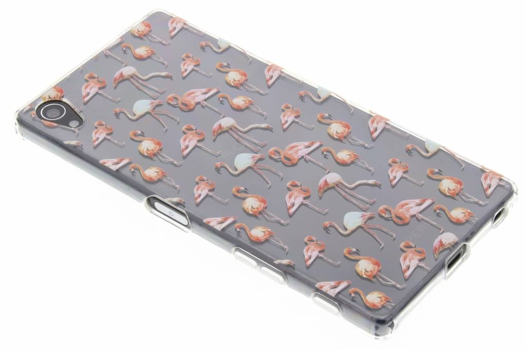 Image of Flamingo design TPU siliconen hoesje voor de Sony Xperia Z5 Premium