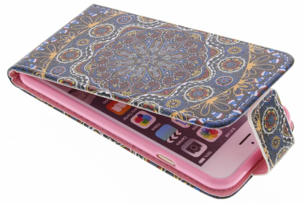 Image of Mandala design TPU flipcase voor de iPhone 6 / 6s