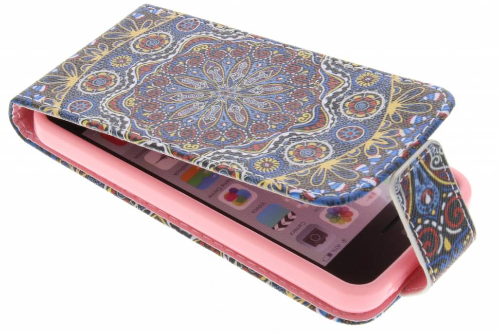 Image of Mandala design TPU flipcase voor de iPhone 5c