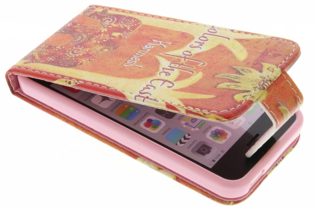 Image of Olifant design TPU flipcase voor de iPhone 5c