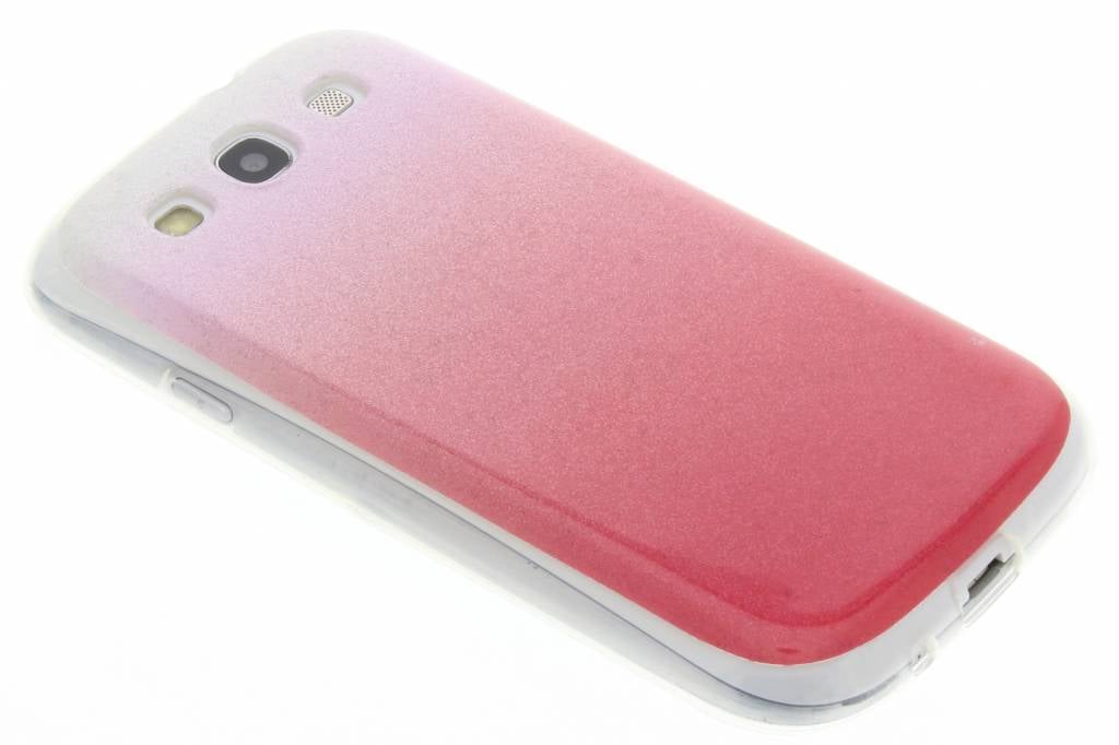 Image of Roze glitter TPU softcase voor de Samsung Galaxy S3 / Neo