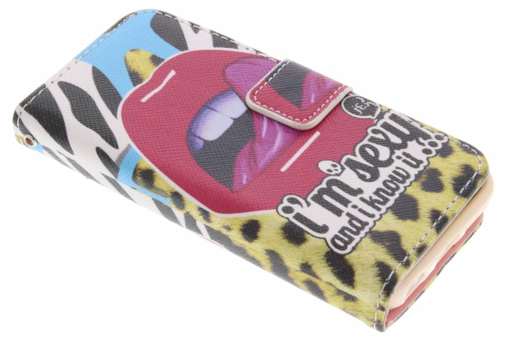 Image of Sexy And I Know It design TPU booktype hoes voor de iPhone 5c