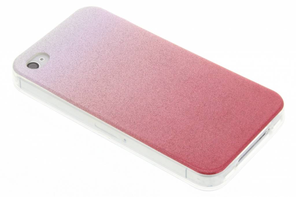 Image of Roze glitter TPU softcase voor de iPhone 4 / 4s