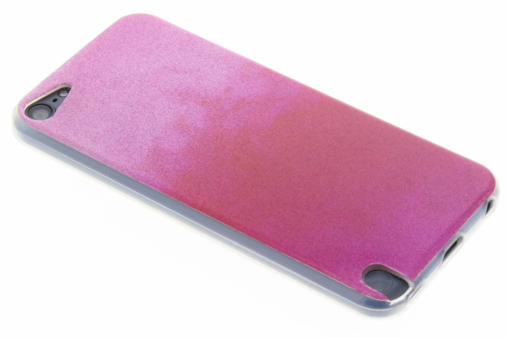 Image of Fuchsia glitter TPU softcase voor de iPod Touch 5g / 6