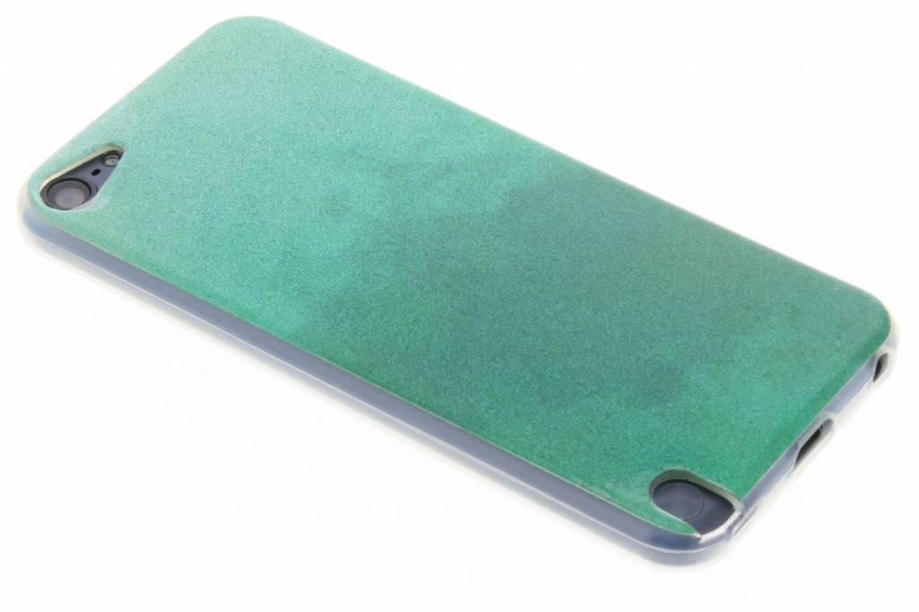 Image of Groene glitter TPU softcase voor de iPod Touch 5g / 6