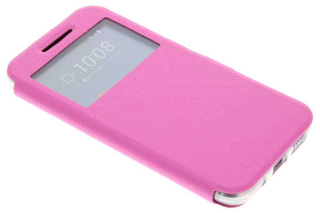 Image of Fuchsia Rhombus hoesje voor de HTC 10