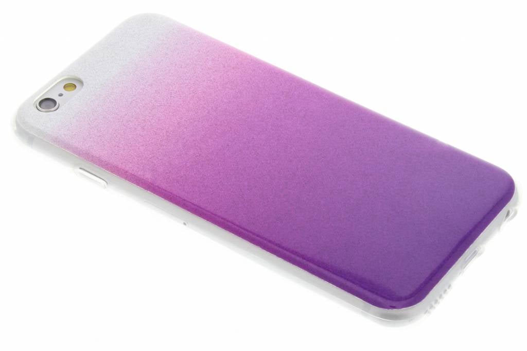 Image of Paarse glitter TPU softcase voor de iPhone 6 / 6s