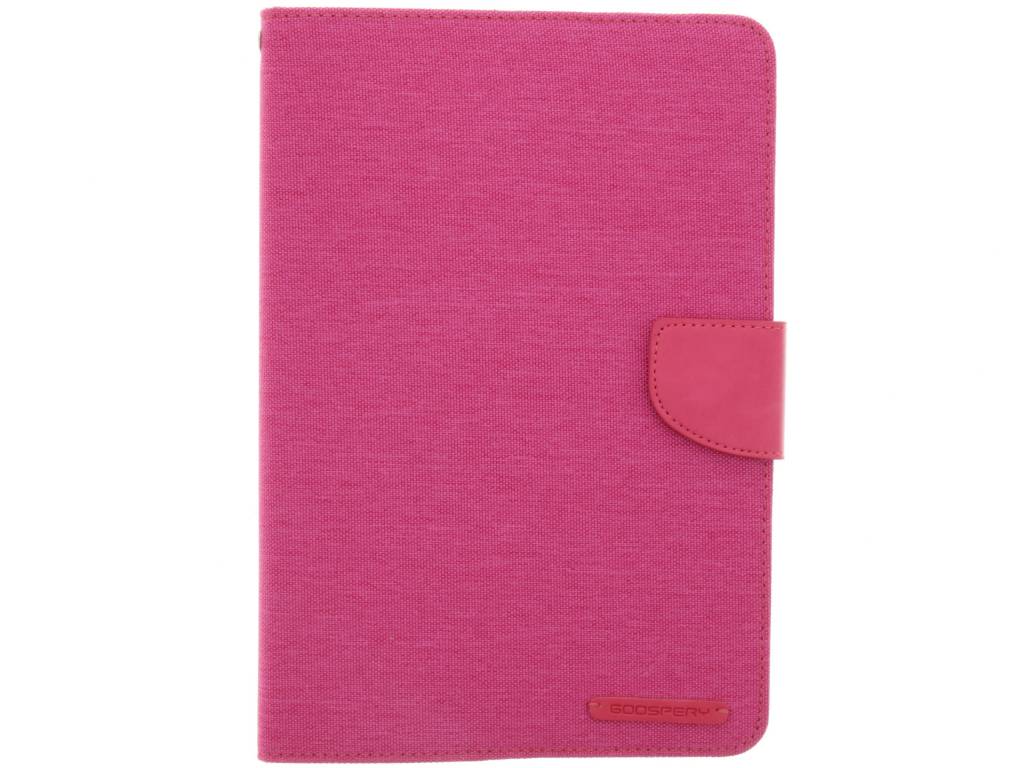 Image of Canvas Diary Case voor de iPad Mini / 2 / 3 - Fuchsia