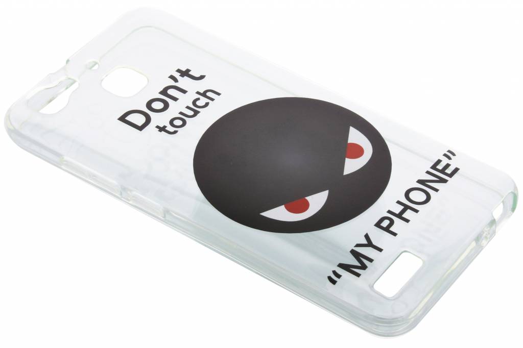 Image of Don't touch design TPU siliconen hoesje voor de Huawei GR3 / P8 Lite Smart