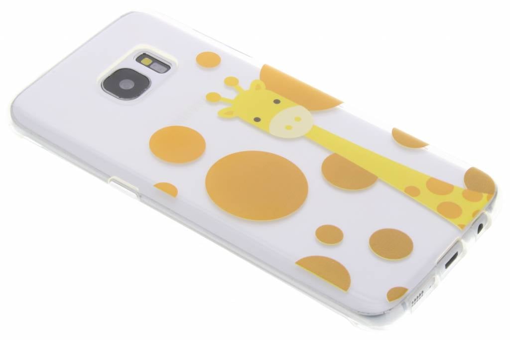 Image of Giraffe Zoo TPU siliconen hoesje voor de Samsung Galaxy S7 Edge