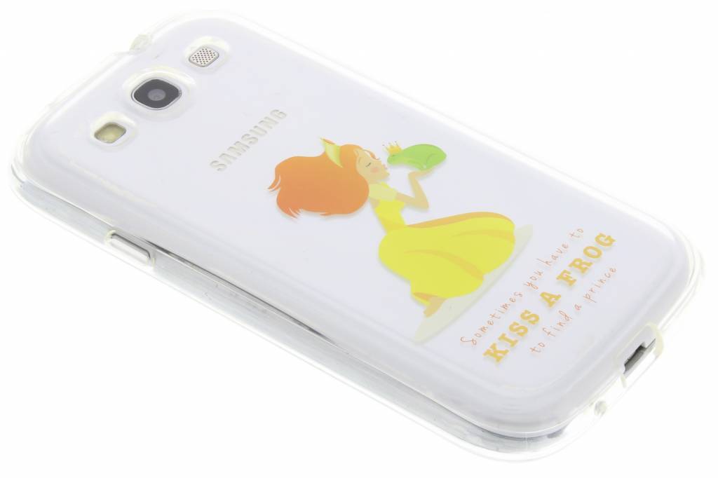 Image of Kiss a frog Sprookjes TPU siliconen hoesje voor de Samsung Galaxy S3 / Neo