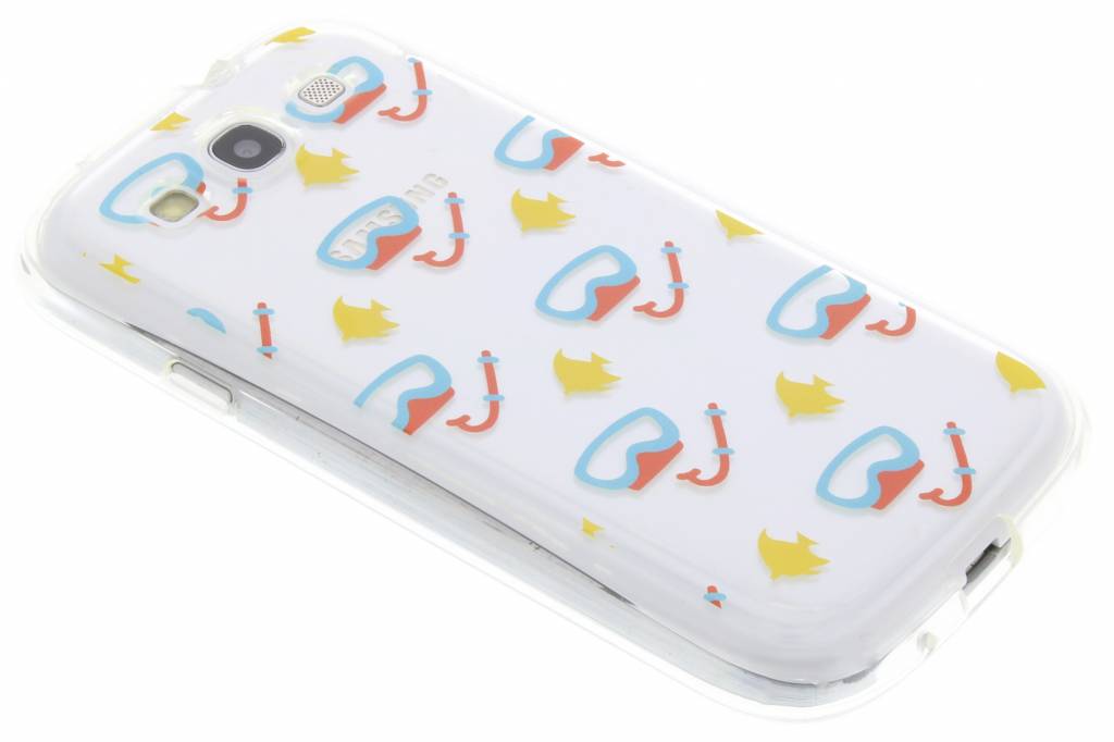 Image of Duikbril Summer TPU siliconen hoesje voor de Samsung Galaxy S3 / Neo