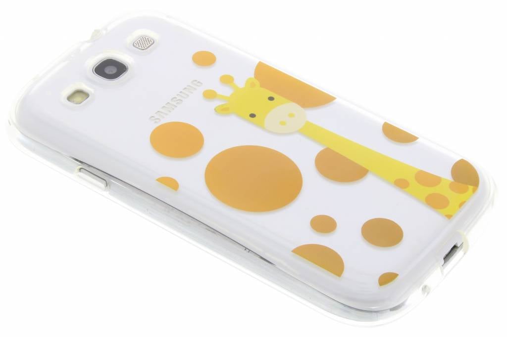 Image of Giraffe Zoo TPU siliconen hoesje voor de Samsung Galaxy S3 / Neo