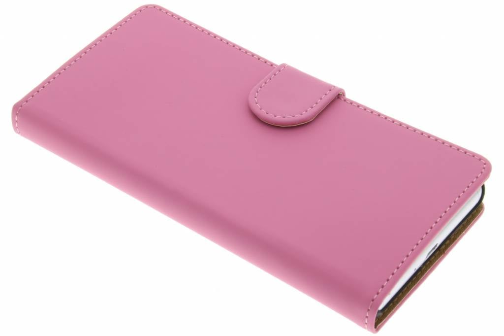 Image of Roze effen booktype hoes voor de Sony Xperia X Performance