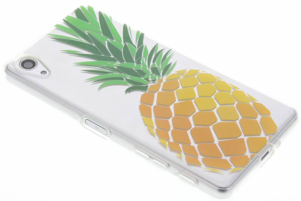 Image of Transparant ananas design TPU hoesje voor de Sony Xperia X Performance