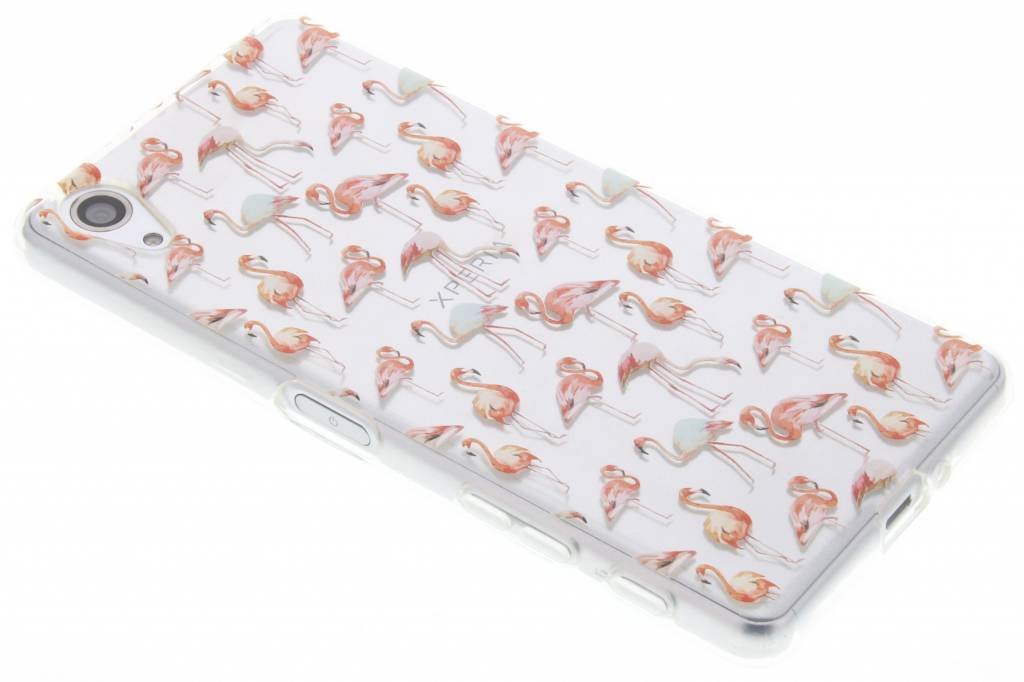 Image of Flamingo design TPU siliconen hoesje Sony Xperia X Performance