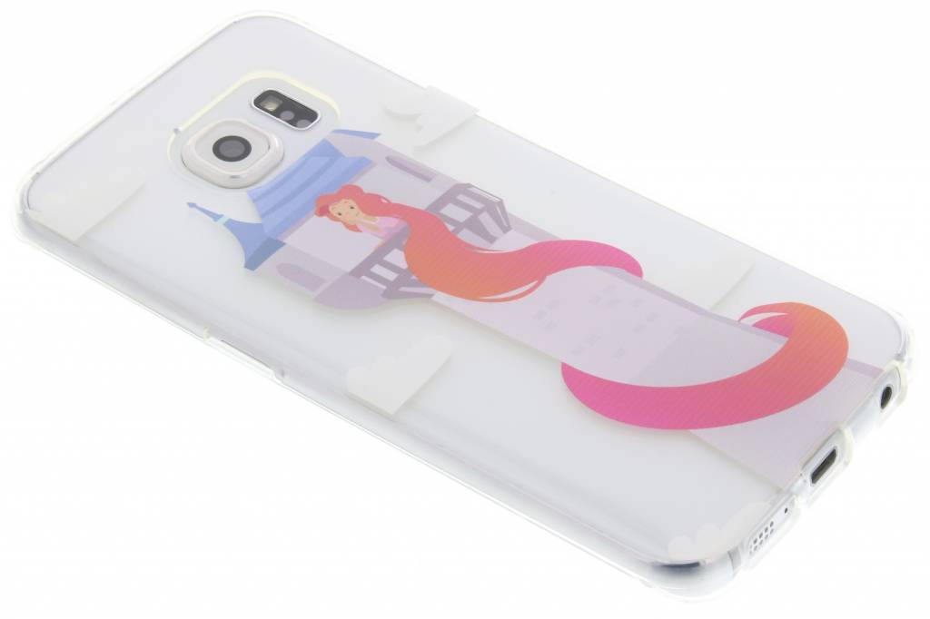 Image of Rapunzel Sprookjes TPU siliconen hoesje voor de Samsung Galaxy S6 Edge