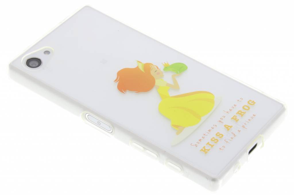 Image of Kiss a frog Sprookjes TPU siliconen hoesje voor de Sony Xperia Z5 Compact