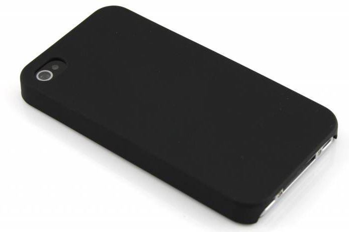 Image of Zwarte effen hardcase voor de iPhone 4 / 4s