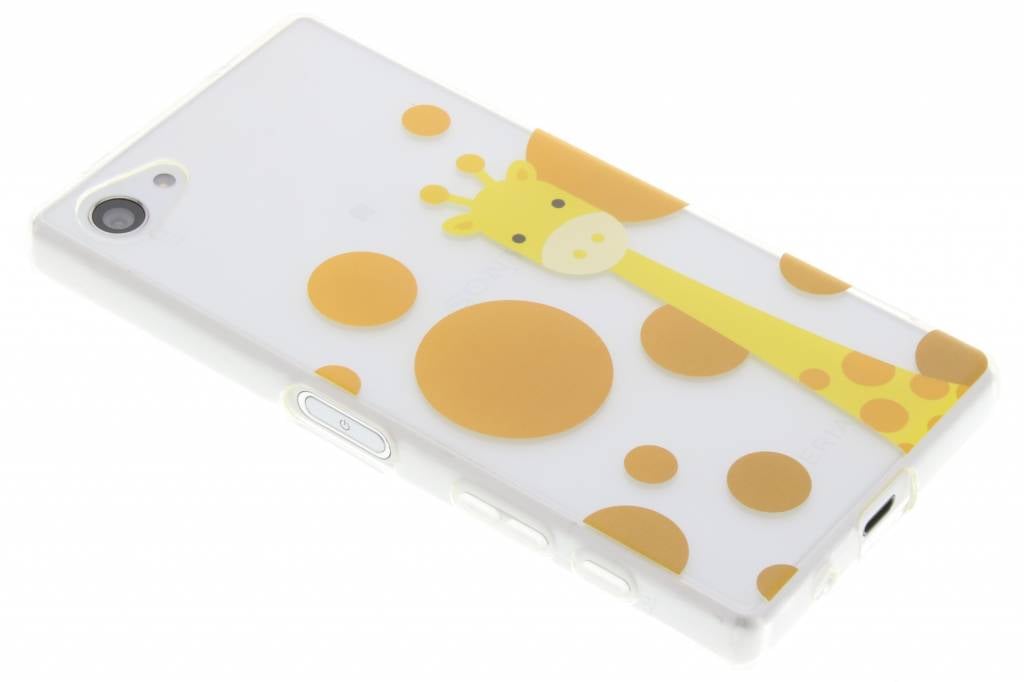 Image of Giraffe Zoo TPU siliconen hoesje voor de Sony Xperia Z5 Compact