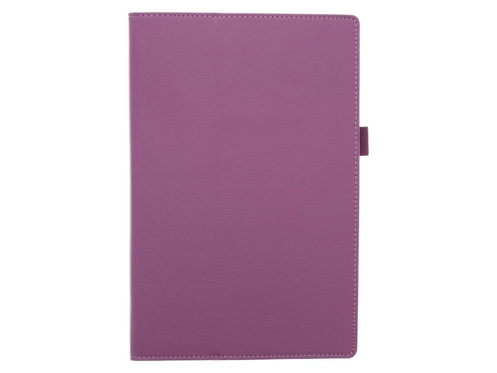 Image of Paarse effen tablethoes met ribbelig oppervlak voor Sony Xperia Tablet Z