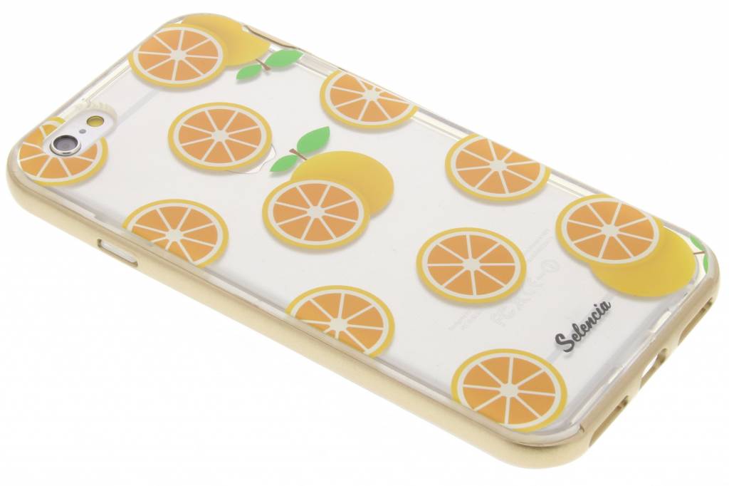 Image of Foodies Orange TPU hoesje voor de iPhone 6 / 6s