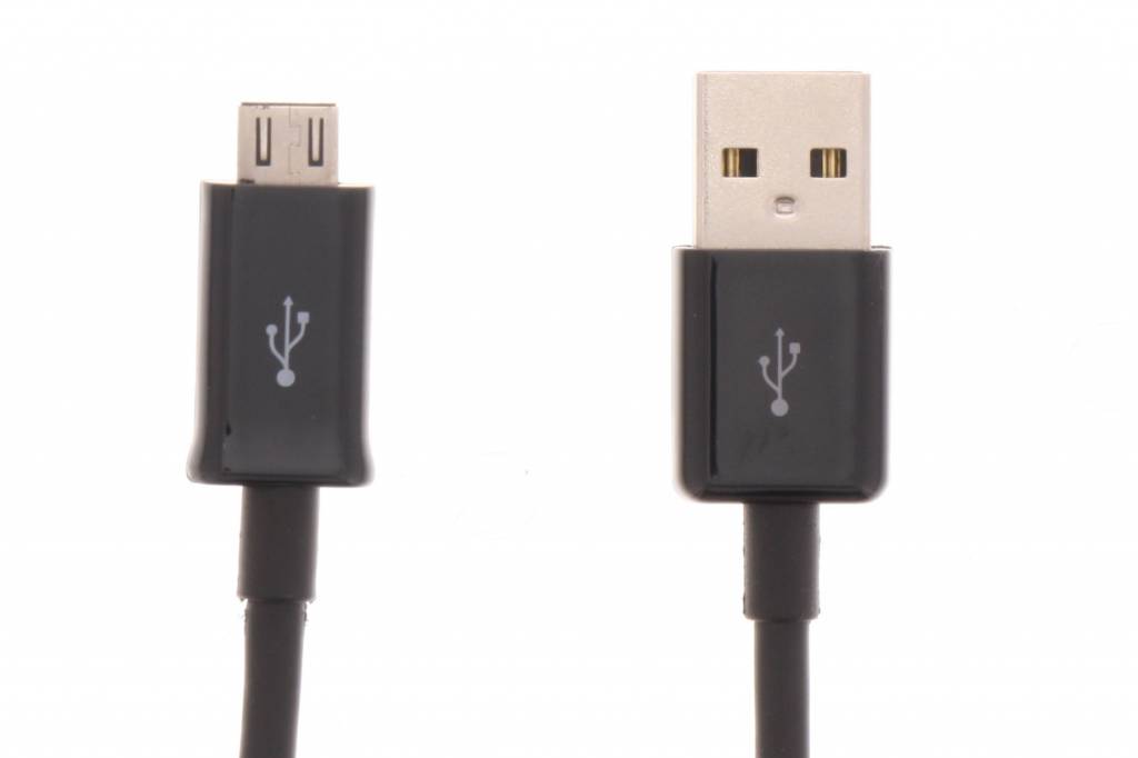 Image of Micro-USB naar USB-kabel 1 meter - Zwart