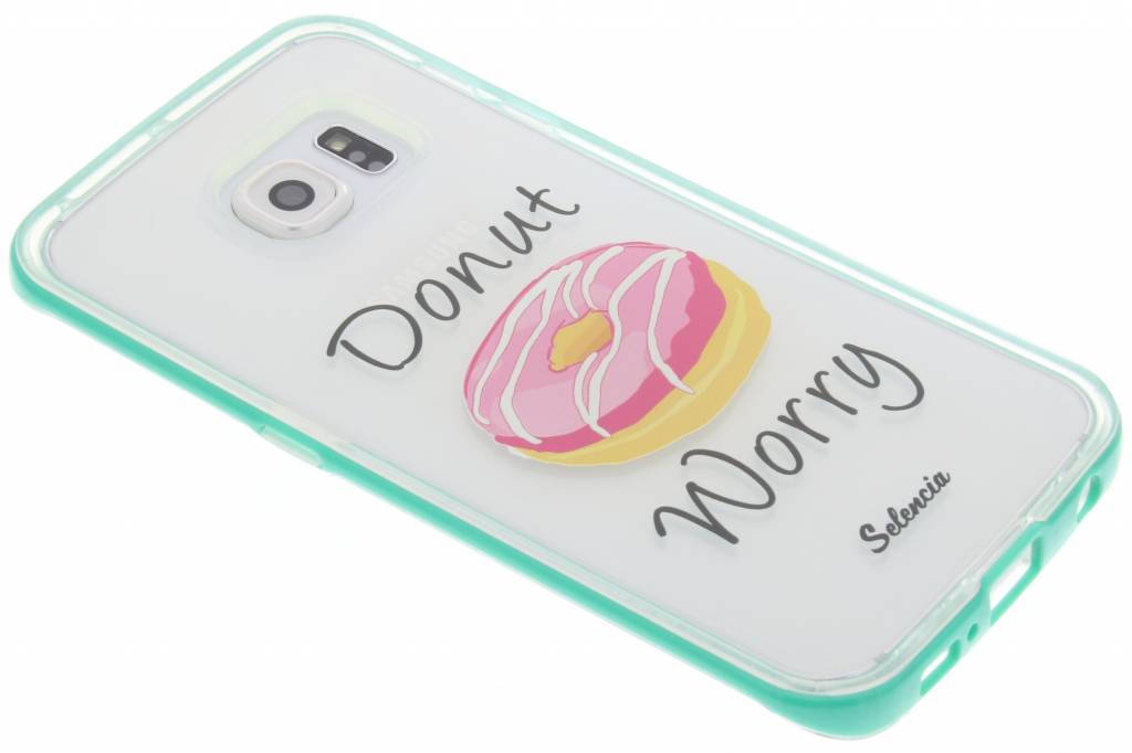 Image of Foodies Donut Worry TPU hoesje voor de Samsung Galaxy S6 Edge