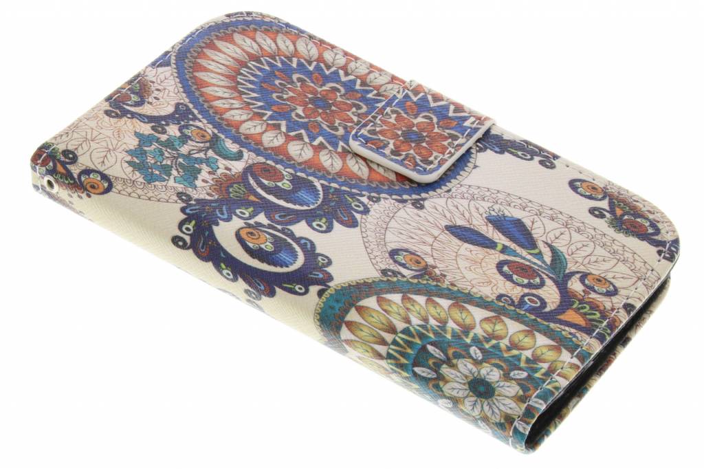 Image of Mandala design TPU booktype hoes voor de Samsung Galaxy S4