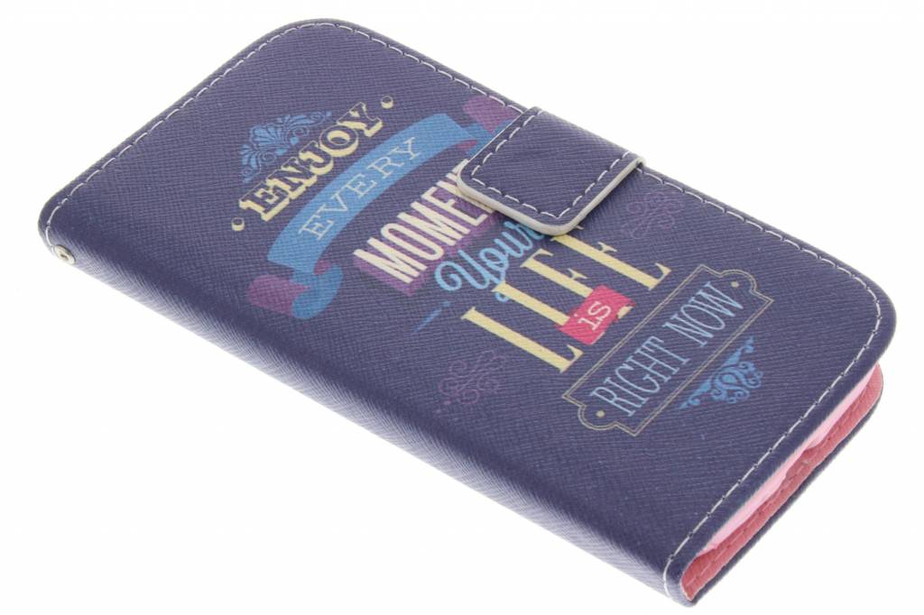 Image of Enjoy design TPU booktype hoes voor de Samsung Galaxy S4