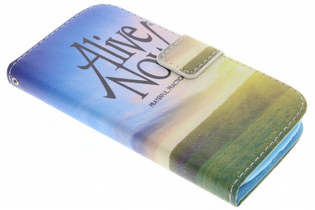 Image of Alive now design TPU booktype hoes voor de Samsung Galaxy S3 / Neo