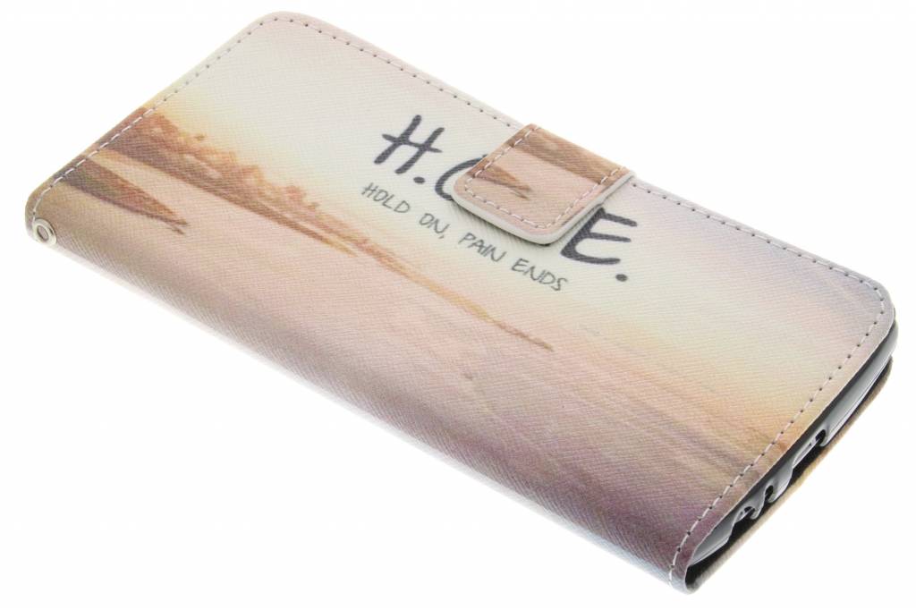 Image of Hope design TPU booktype hoes voor de LG G4