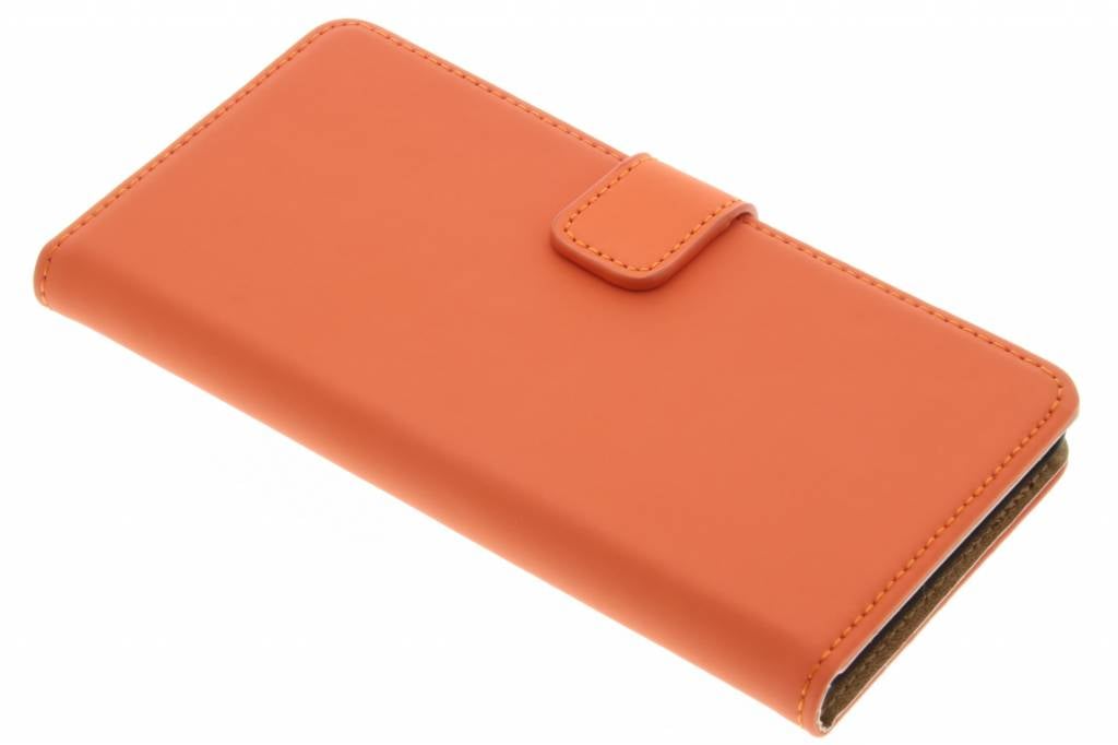 Image of Luxe Book Case voor de Sony Xperia Z5 - Oranje