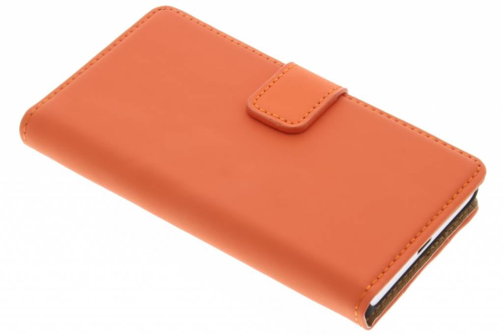 Image of Luxe Book Case voor de Sony Xperia Z5 Compact - Oranje