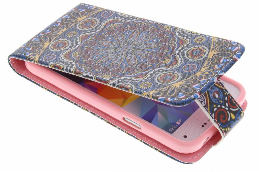 Image of Mandala design TPU flipcase voor de Samsung Galaxy S5 Mini