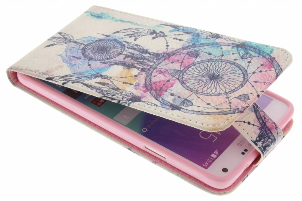 Image of Dromenvanger design TPU flipcase voor de Samsung Galaxy Note 4