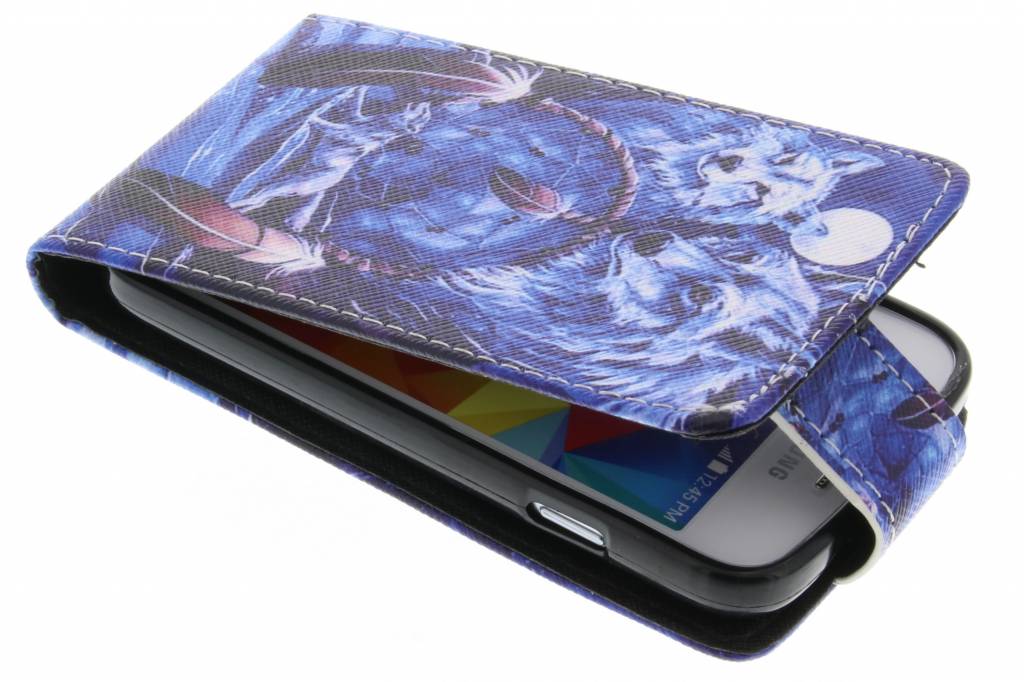 Image of Wolven design TPU flipcase voor de Samsung Galaxy Trend 2 (Lite)