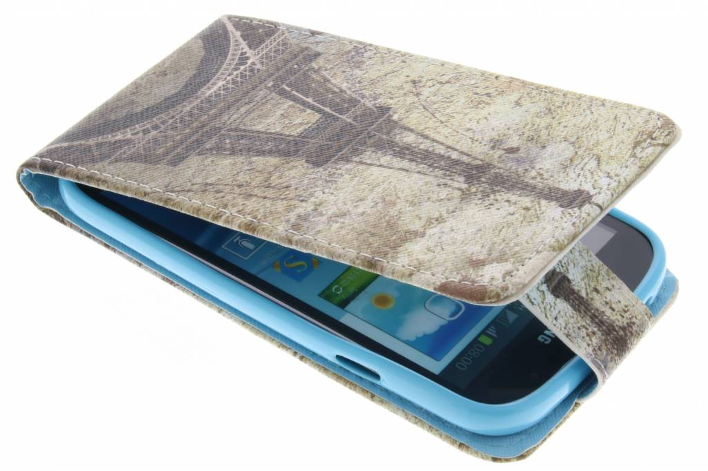 Image of Eiffeltoren design TPU flipcase voor de Samsung Galaxy Grand (Neo)