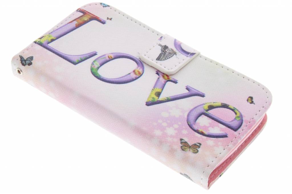 Image of Love design TPU booktype hoes voor de LG L90