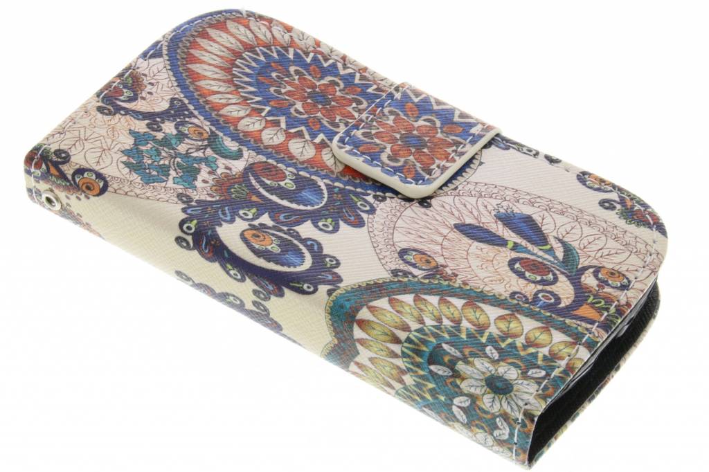 Image of Mandala design TPU booktype hoes voor de Samsung Galaxy Trend Lite