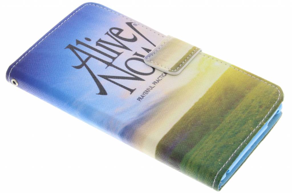 Image of Alive now design TPU booktype hoes voor de Sony Xperia M4 Aqua