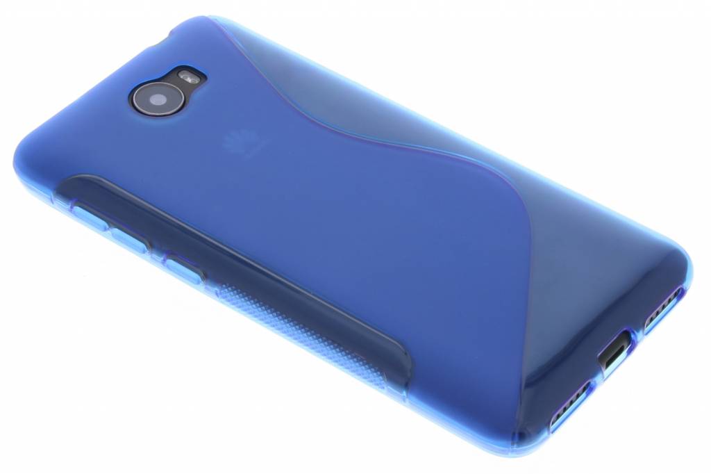 Image of Blauw S-Line TPU hoesje voor de Huawei Y5 2 / Y6 2 Compact
