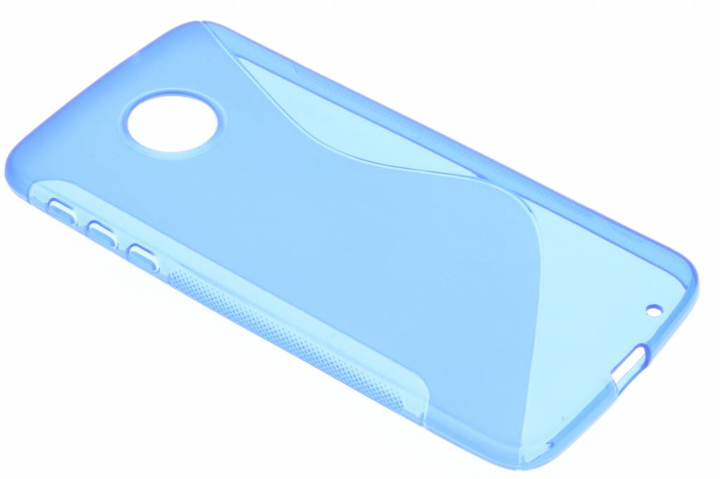 Image of Blauw S-line TPU hoesje voor de Motorola Moto Z