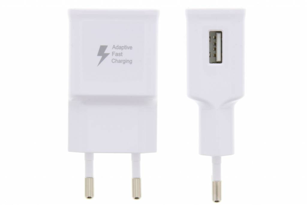 Image of Fast Charging Adaptive USB reisadapter 2A - Wit