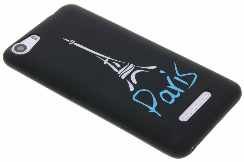 Image of Paris glow in the dark TPU case voor de Wiko Lenny 2