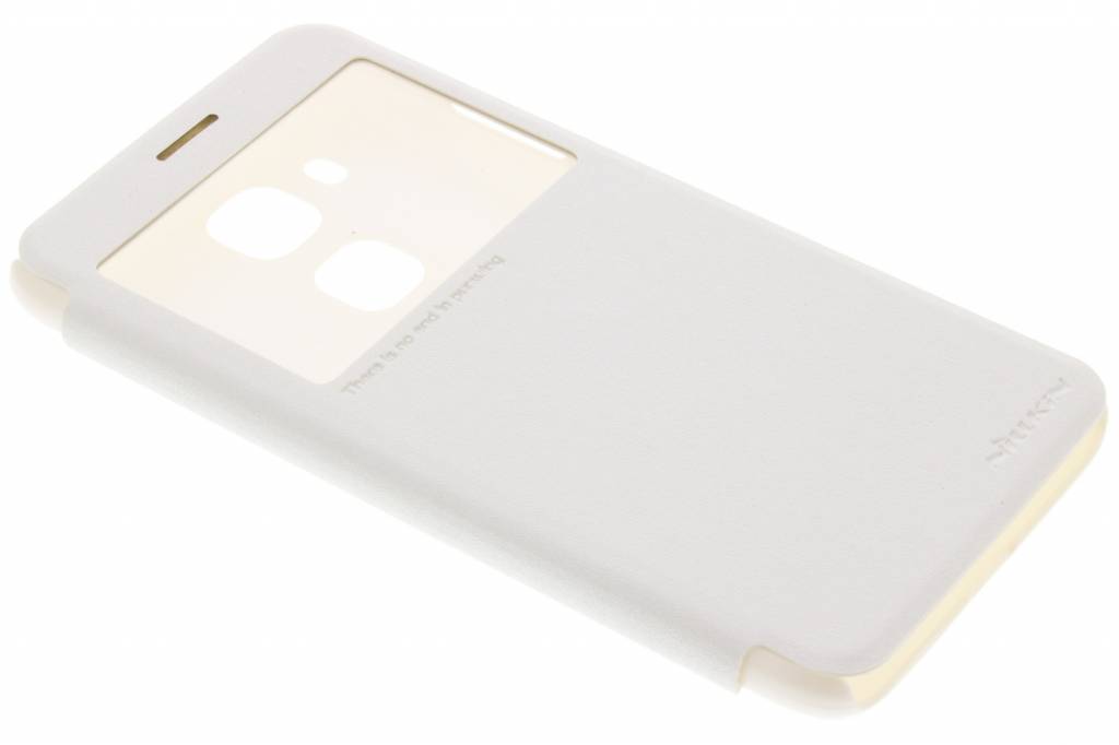 Image of Sparkle slim booktype hoes voor de Honor 5C / Huawei GT3 - Wit