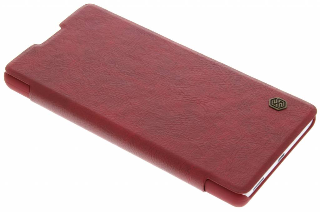 Image of Qin Leather slim booktype hoes voor de Sony Xperia XA Ultra - Rood