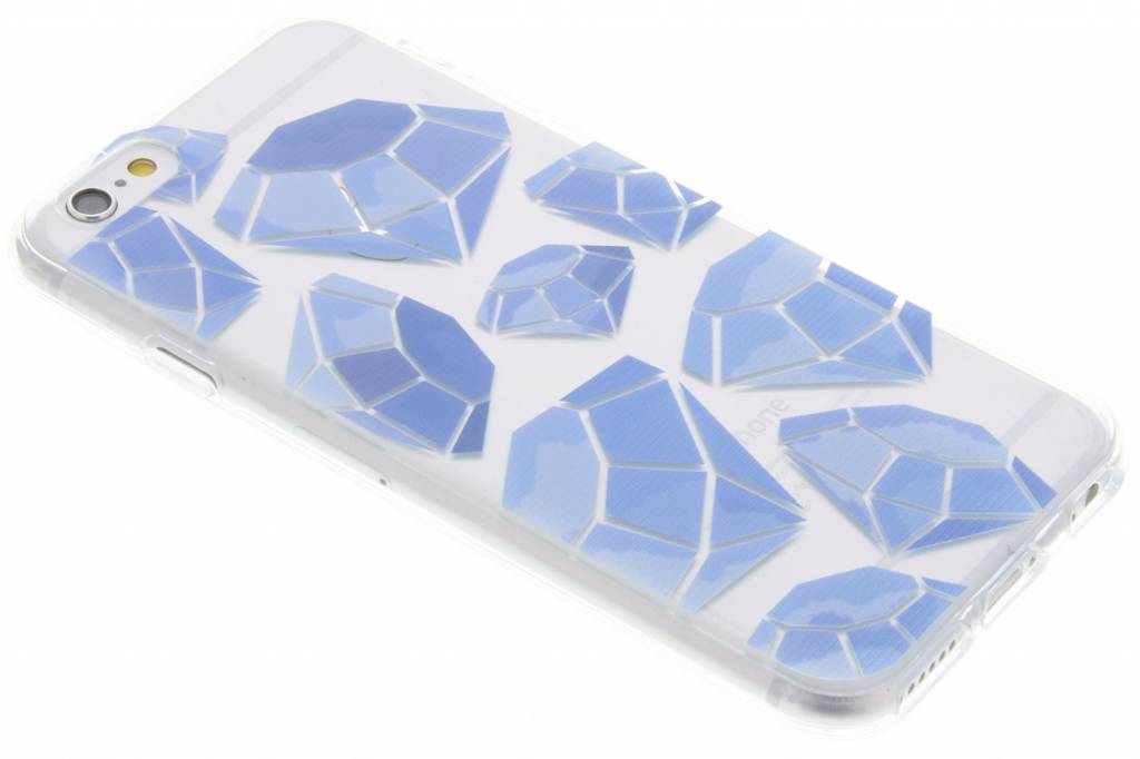 Image of Blue diamonds design TPU hoesje voor de iPhone 6 / 6s