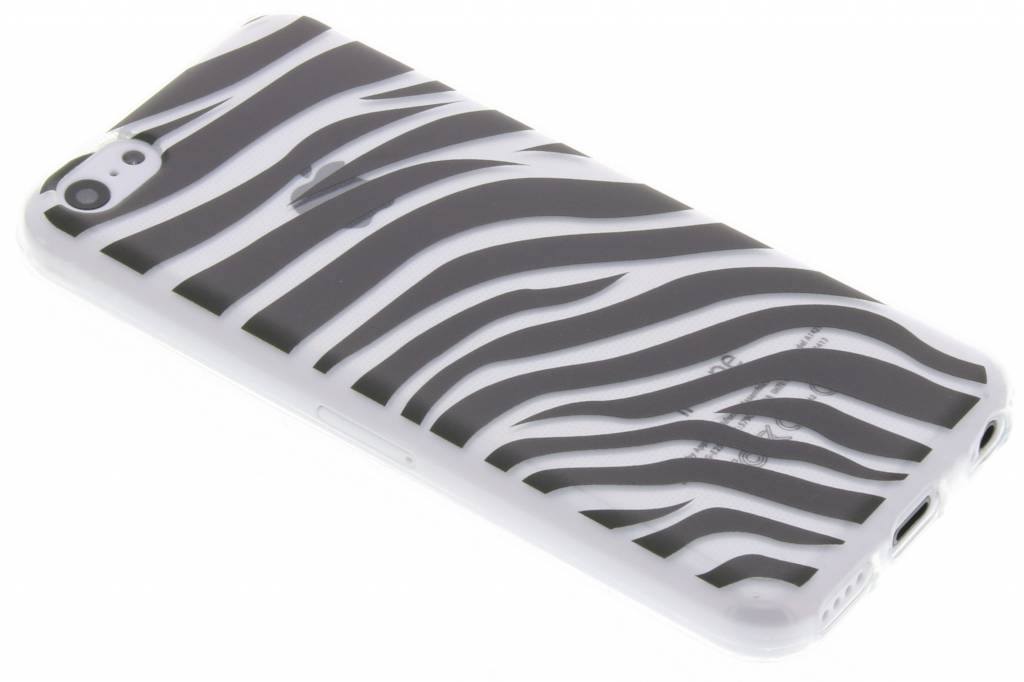 Image of Dierenprint design Zebra TPU hoesje voor de iPhone 5c