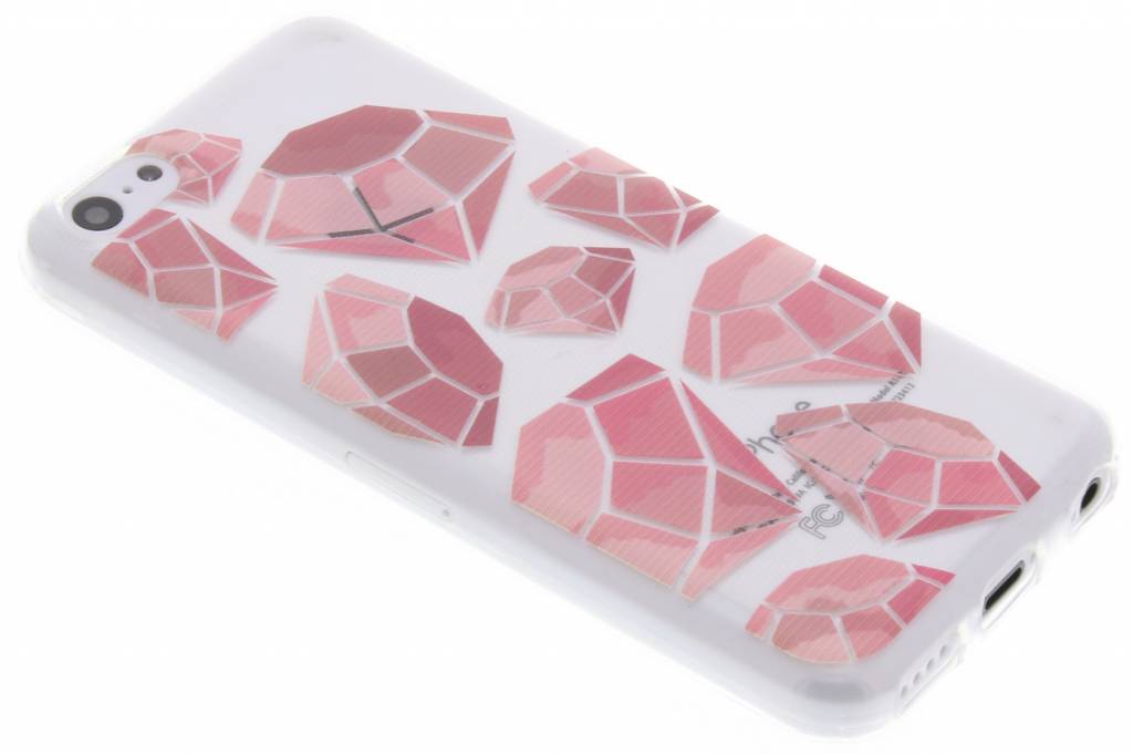 Image of Pink diamonds design TPU hoesje voor de iPhone 5c